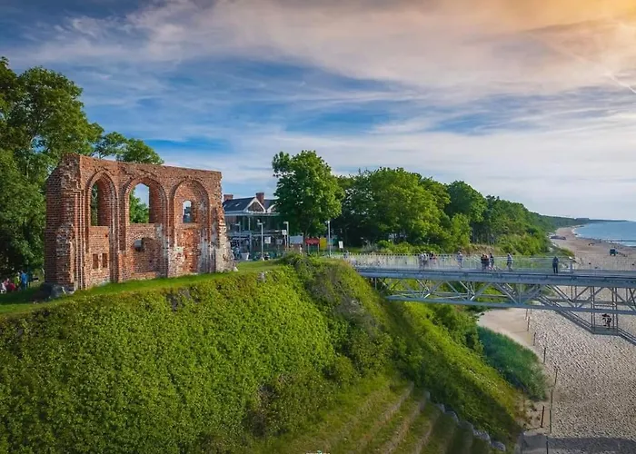 Obok Ruin Сasa de vacaciones Trzęsacz